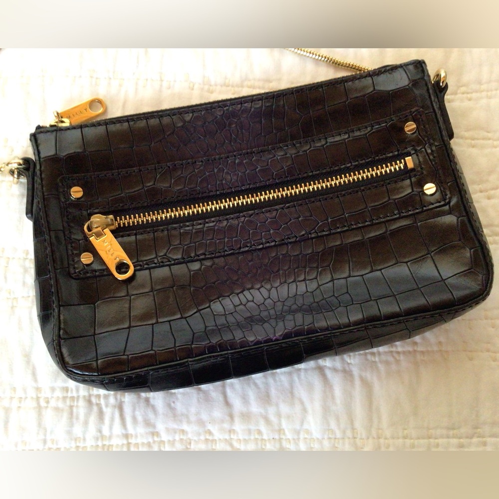 Milly Callan Croc Collection Mini Bag, black - Picture 2 of 7